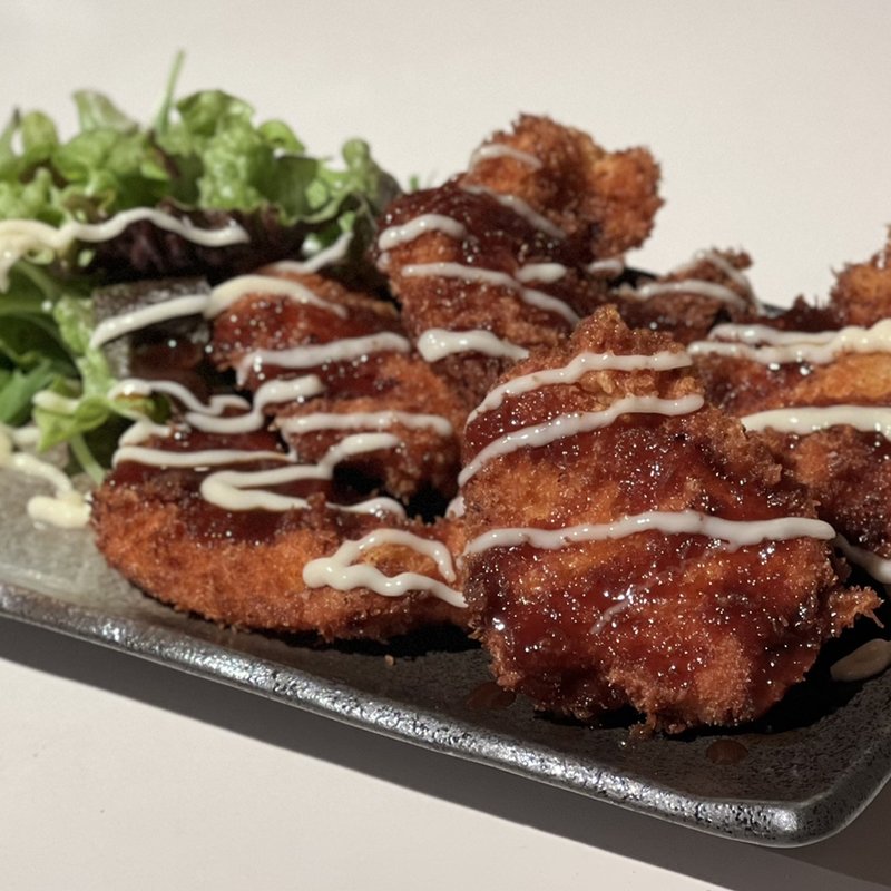 チキンカツ(炭火焼鳥パパロク)