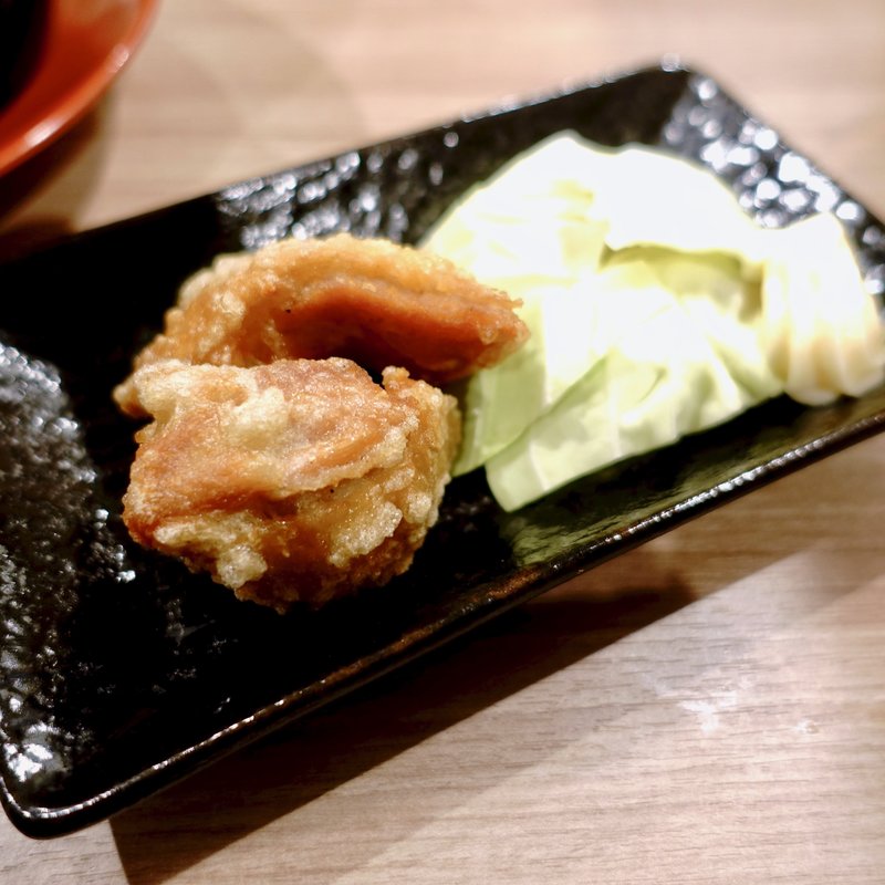 ザンギ（鶏のからあげ）2個(札幌ラーメン みそ吟 長居公園店)