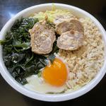 月見天ぷらそば(ごっつ盛り)(自宅)