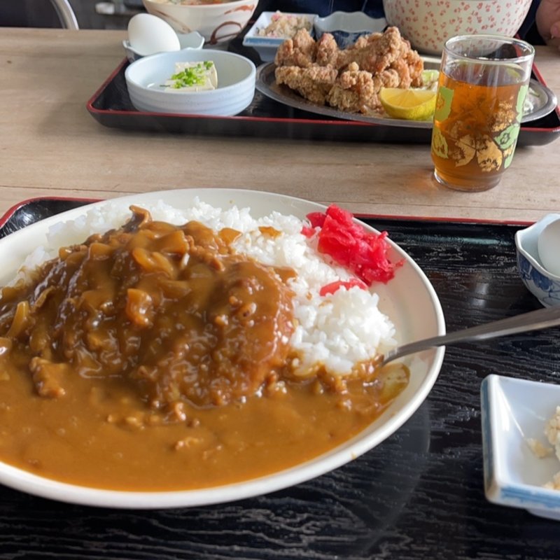 カツカレー(立石山ドライブイン )