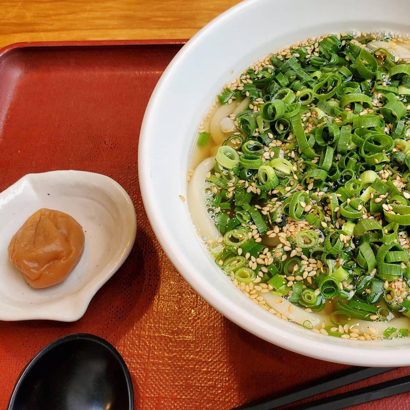 ごまねぎうどん(京うどん 夢吟坊 三宿本店 （むぎんぼう）)
