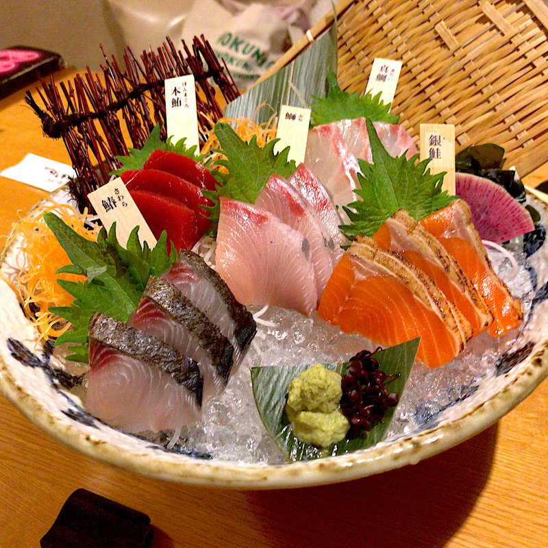 お造り五種盛(かこいや 仙台駅前店)