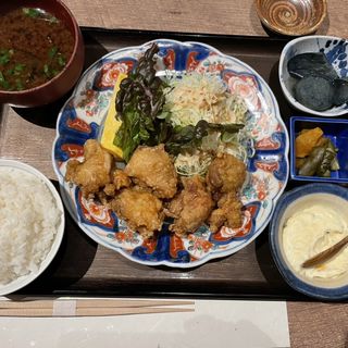 鶏南蛮定食(魚料理ふじい)