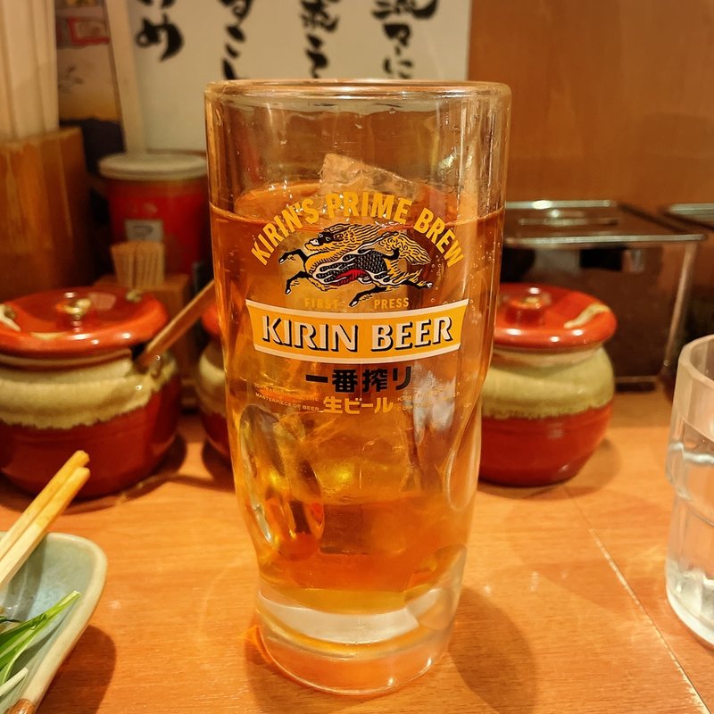 ウーロンハイ(俺流塩らーめん 中目黒店 )