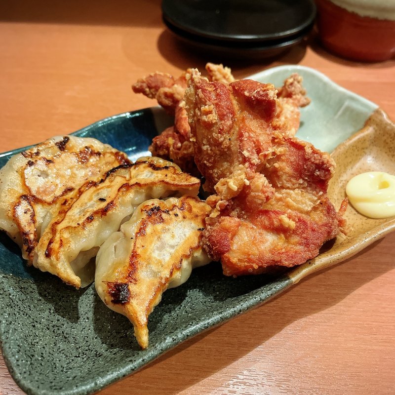 コンビ（からあげ二個、餃子三個）(俺流塩らーめん 中目黒店 )