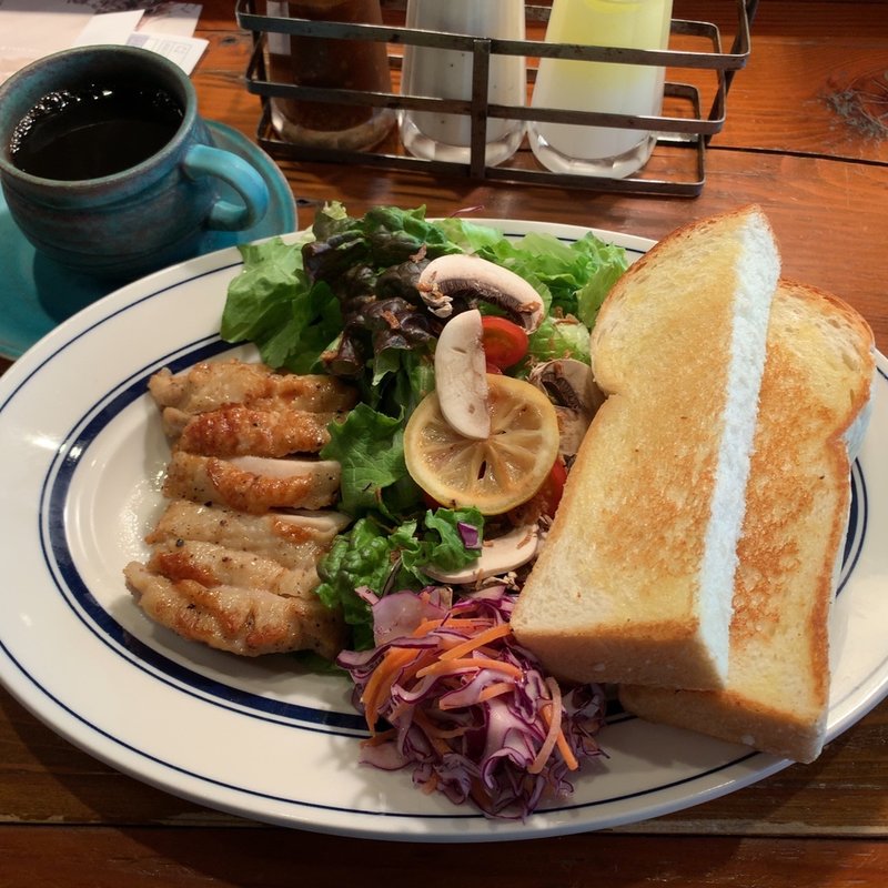 ローストチキンサラダプレート(The CAFE 町田)