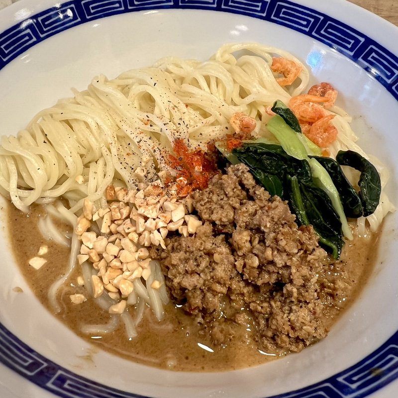 汁無し担々麺(台湾の味 ルーロー飯と魚介系 担担麺専門店 魯担（ルタン）)