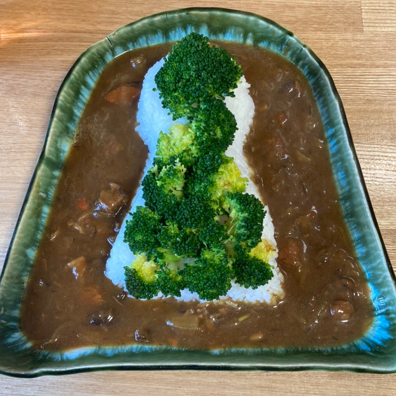古墳の森カレー(花茶碗)