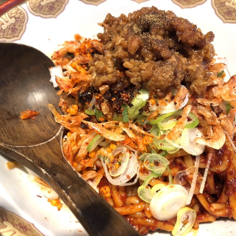 海老辛担々麺(鶏そば十番１５６ 麻布十番本店)