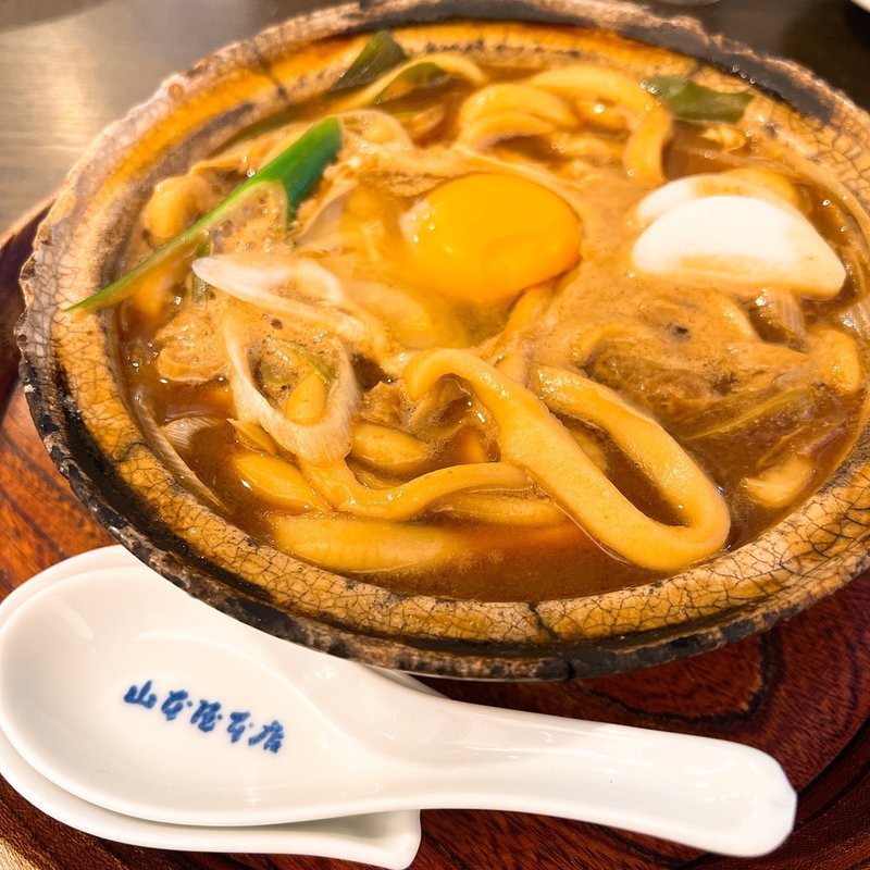 味噌煮込みうどん　かしわ入り(山本屋本店 広小路伏見店)