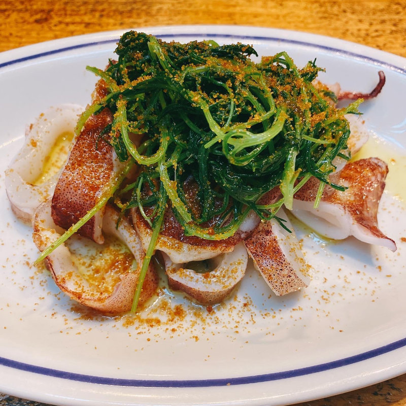 剣先烏賊のポワレ(富士屋本店 日本橋浜町 )