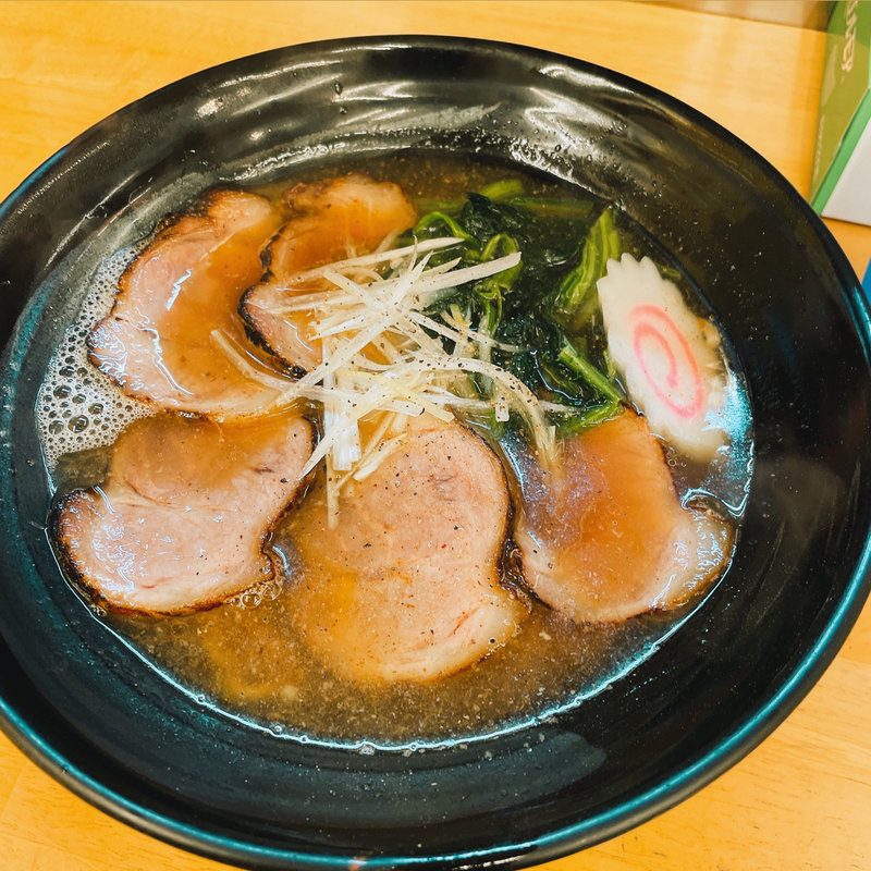 和風醤油ラーメン(横浜 味王 阪東橋店)