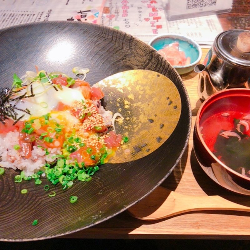 海鮮ゆっけまぜごはん御膳(空色COLOR （ソライロカラー）)