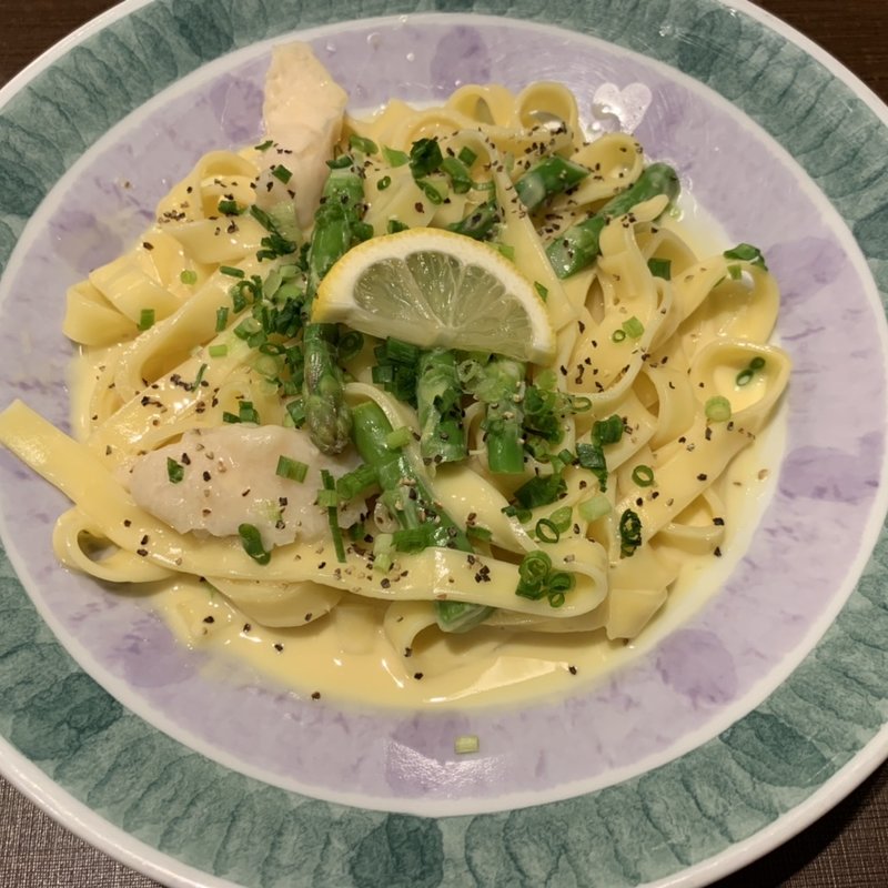 レモンクリームパスタ(鎌倉パスタ イオンモール倉敷店 )