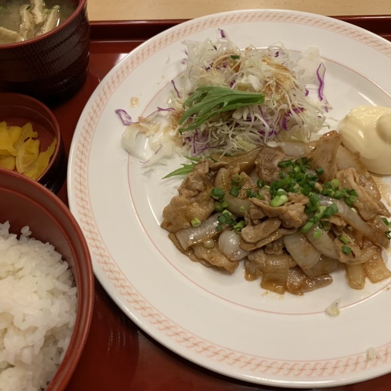生姜焼き定食(ジョイフル 総社店 （Joyfull）)