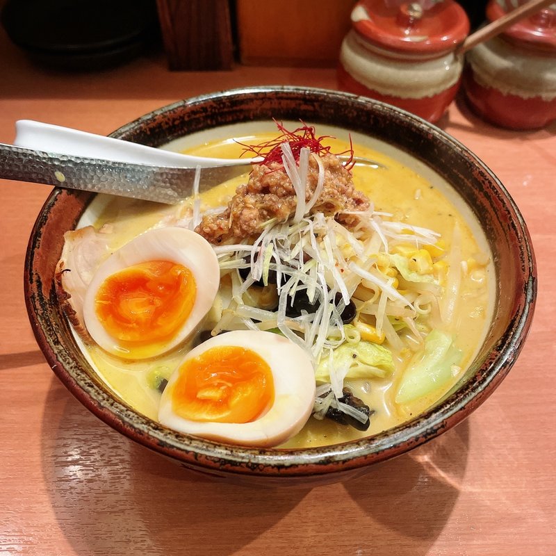 カレータンメン(俺流塩らーめん 中目黒店 )