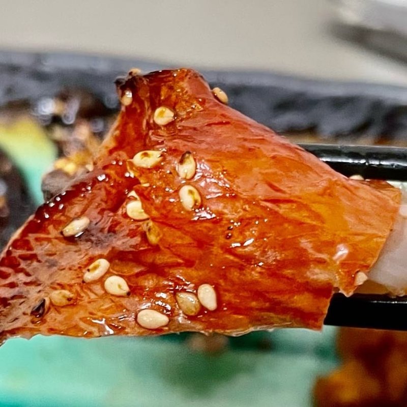 金目鯛のみりん干しとウツボの唐揚げ(泉魚店 原田店)