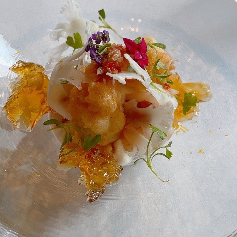 白子のフリット(AMOUR)