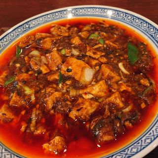 四川麻婆豆腐ランチ(中国菜 オイル )