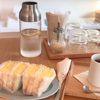 アオヤの玉子焼きサンド(アオヤ アパートメント ストア)