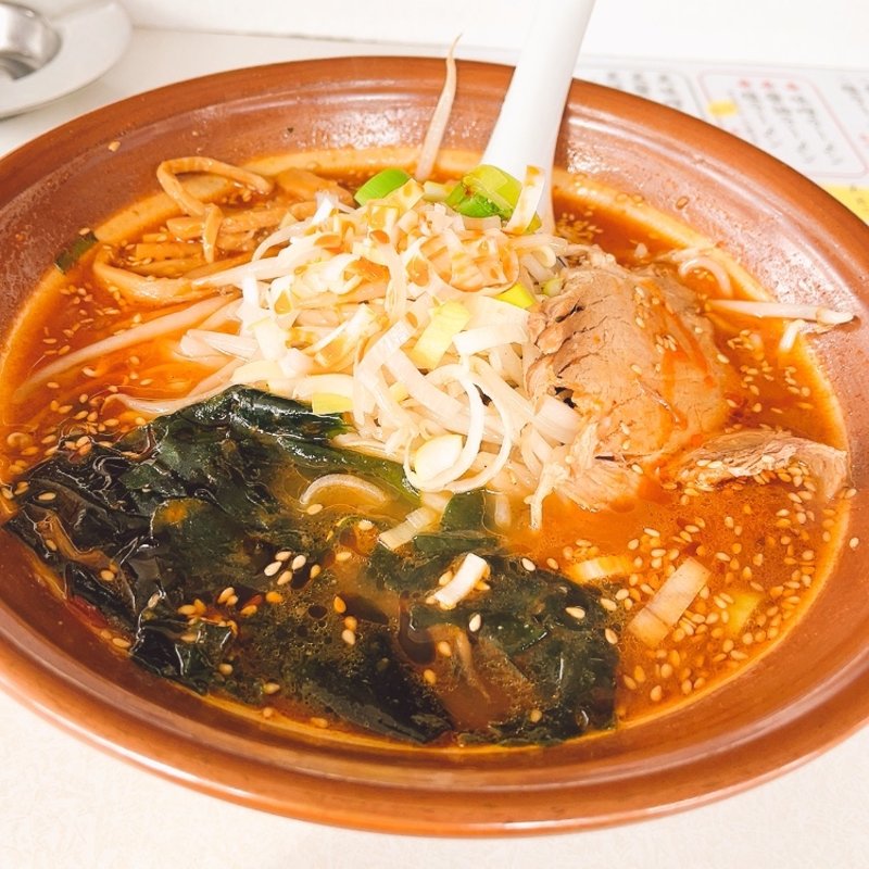 辛味噌ラーメン　中辛(ラーメンの龍王)