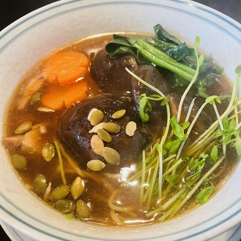椎茸ラーメン(美寿治)