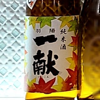 「羽陽一献 紅葉おろし 純米原酒」(タッカンマリ×2)