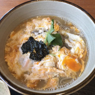 卵とじ蕎麦(十割そば古賀　鎌倉店)