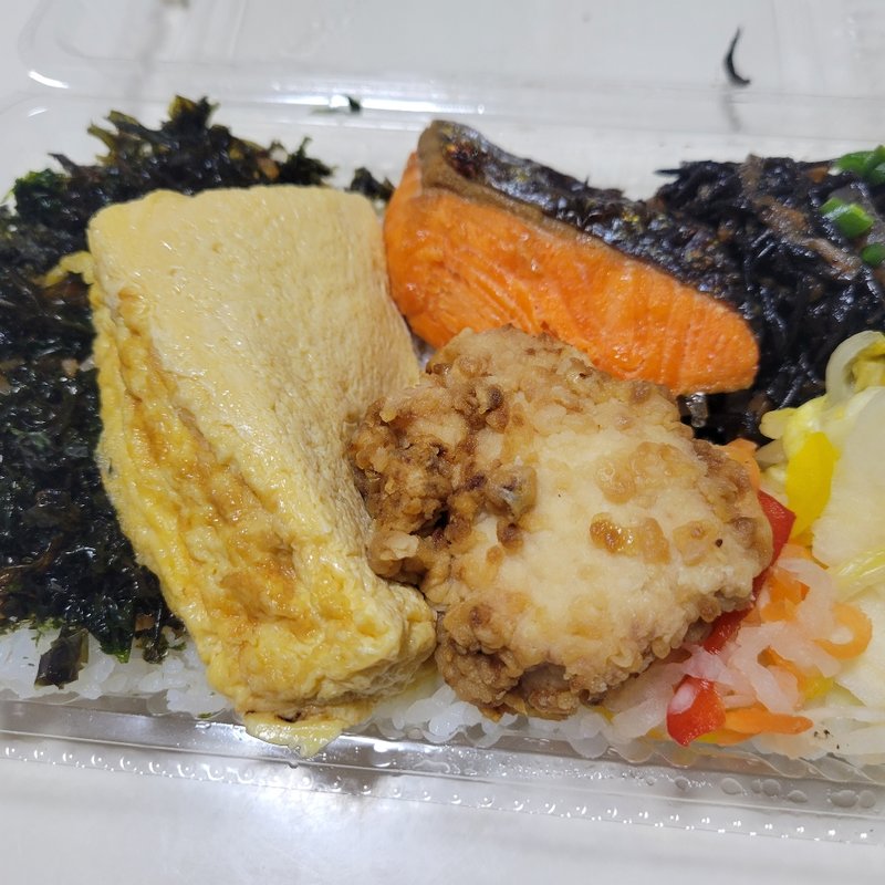 のり弁(定食屋しゃもじ)