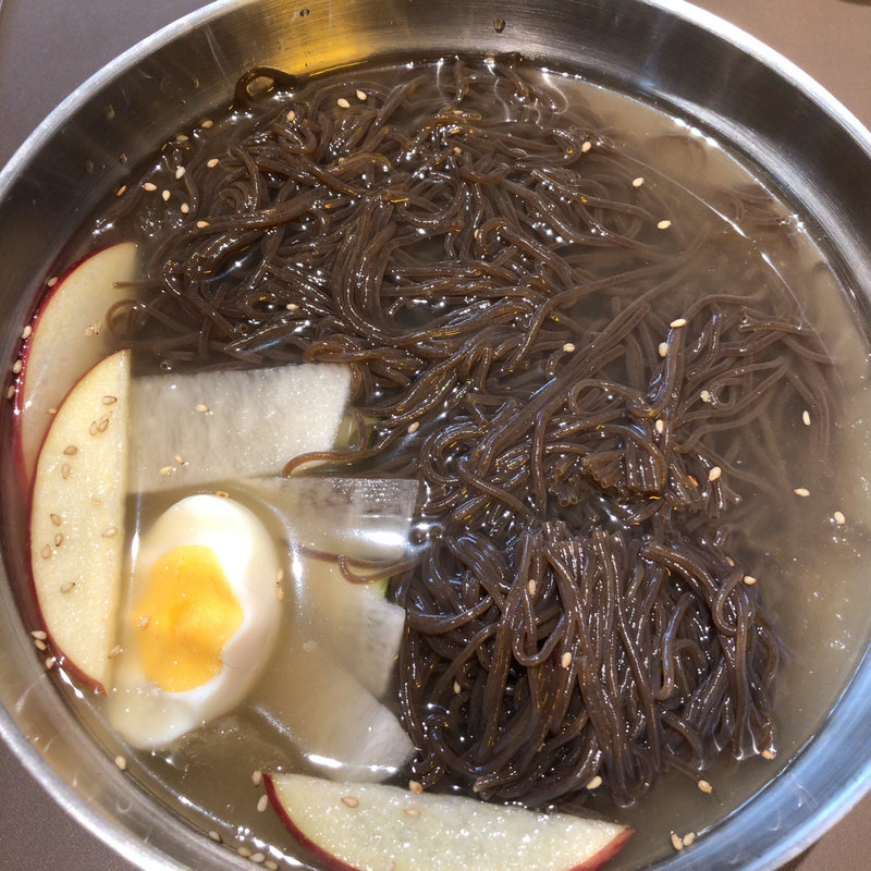 田舎風くず冷麺(フーディーズコリア イセザキ・モール店 FOODIES KOREA ISEZAKI MALL)