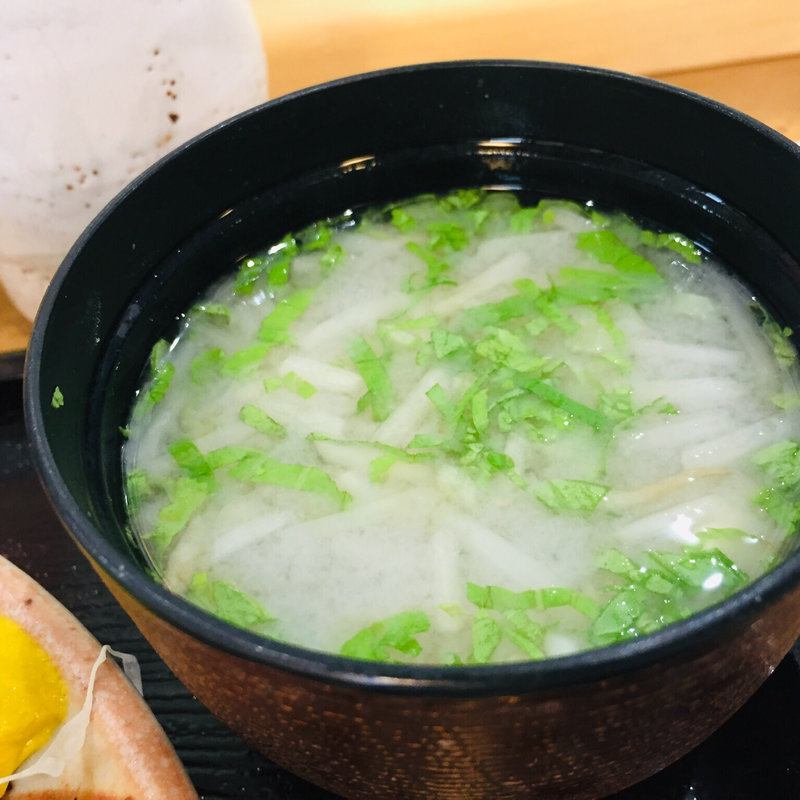 鹿児島麦味噌の味噌汁(竹亭 鹿児島中山店 )