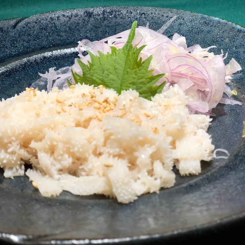 センマイ刺し(いろり焼き肉 天丸 黒崎)