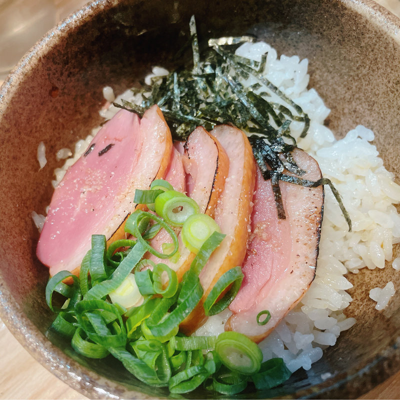 鴨の炙り丼(麺匠 たか松 四条店)