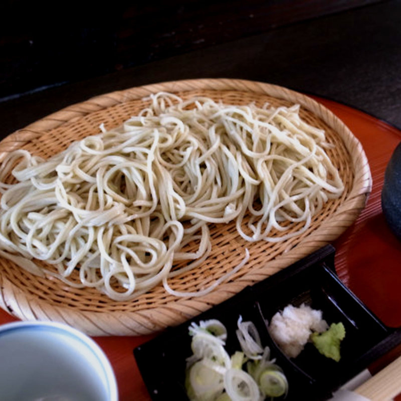 おせいろ＋大盛り(蕎麦 阿き津)