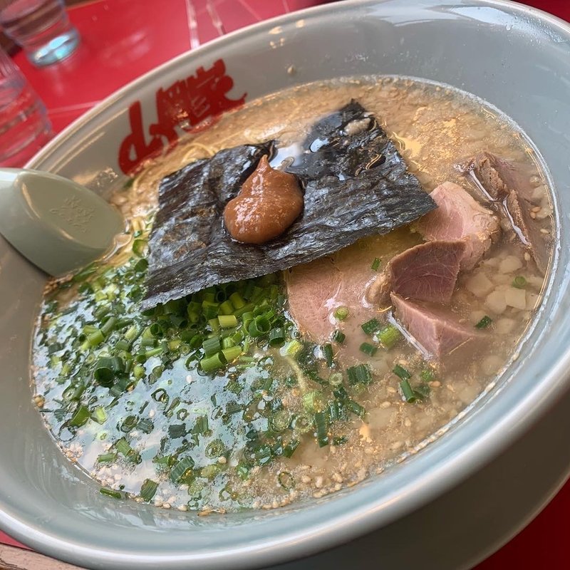 朝ラーメン 中盛(ラーメン山岡家 江別店)
