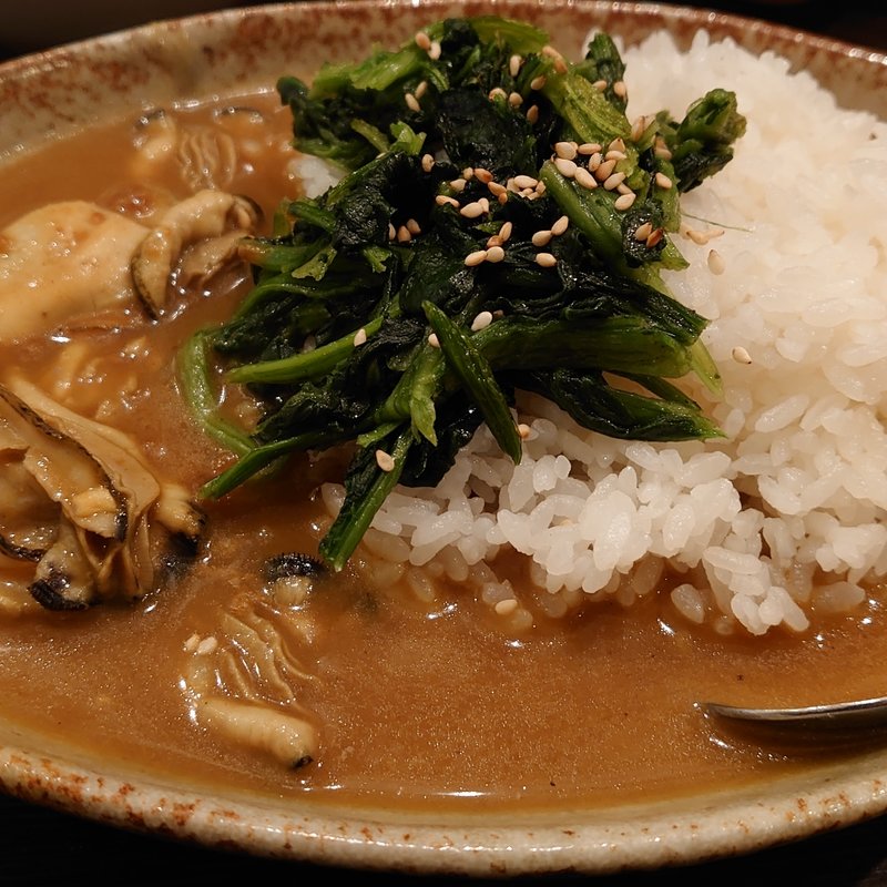 牡蠣カレー 大盛り(Re*mo)