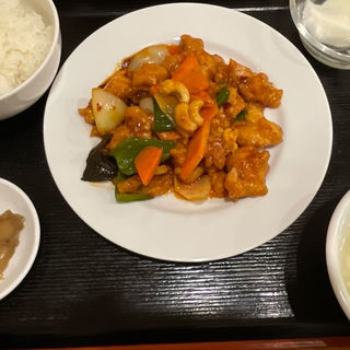 鶏肉とカシューナッツ炒め(ランチ)(福餃子 )
