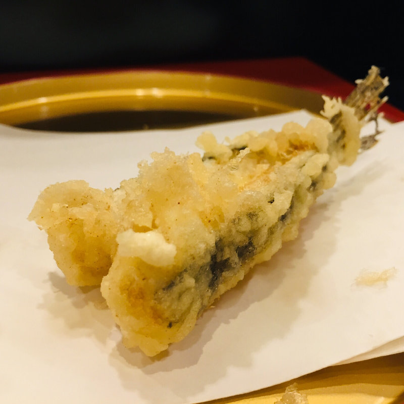 銚子産メゴチの天麩羅(天麩羅からり)