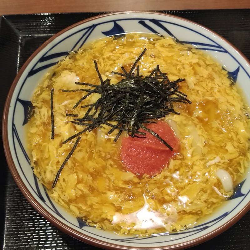 明太玉子あんかけ　並(丸亀製麺 一関中里)