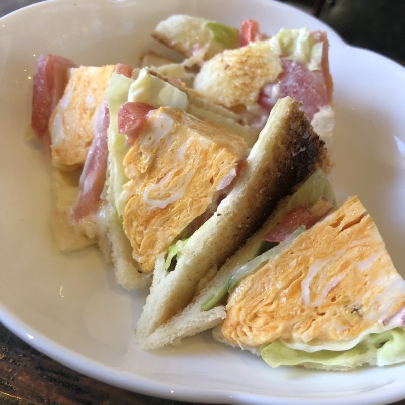 ミックスサンド(珈琲館マドモアゼル)