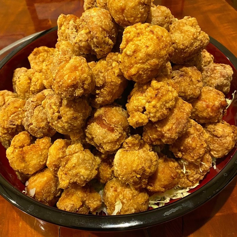 チャレンジメニューからあげ丼5キロ(酒味の店 粋しょう)