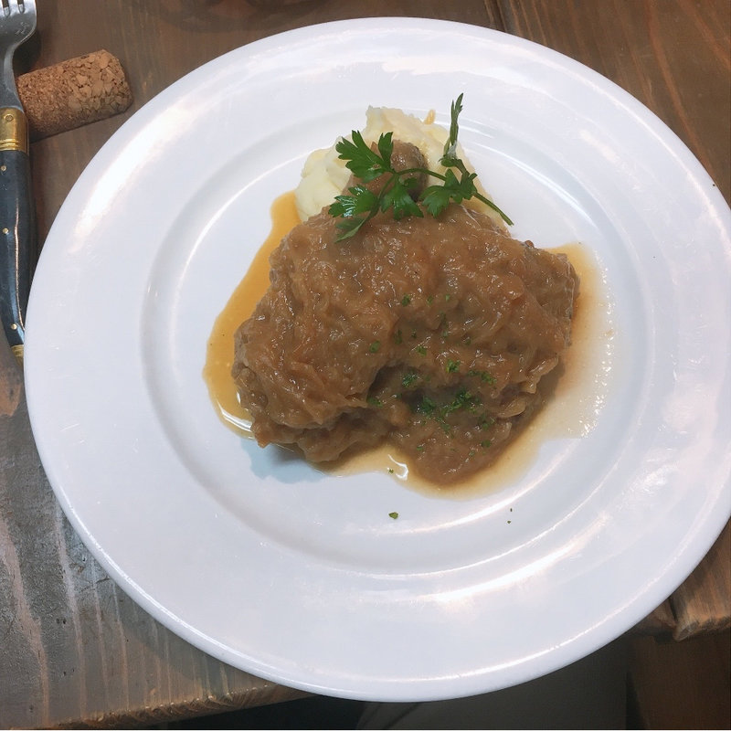 鶏肉と玉ねぎのくたくた煮(Bistro Mine)