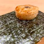 帆立磯部焼き
