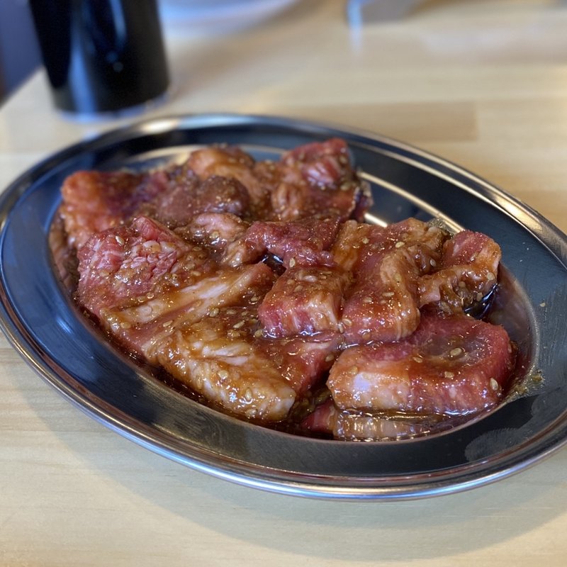 甘辛ダレカルビ(大衆ホルモンやきにく 煙力 赤坪店)