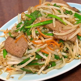 レバニラ炒め(支那そばふなとり )