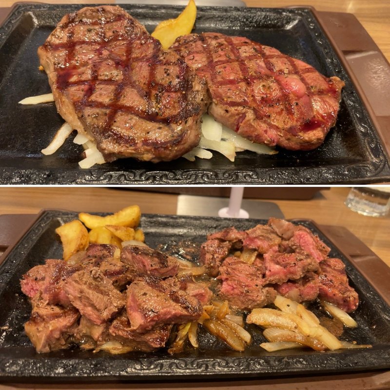 みすじステーキランチ(ステーキガスト ゆめまち習志野台モール店)