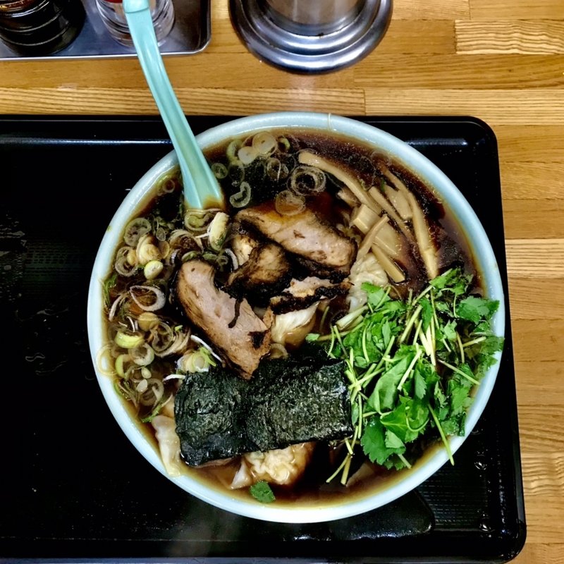 ワンタン麺(ラーメン　大西)