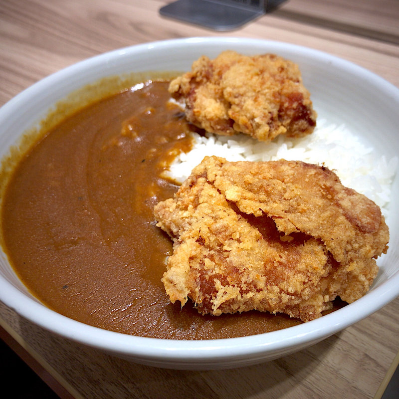 カリガリから揚げカレー(吉野家 仙台河原町店 )