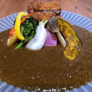 ヒレカツカレー(京FUJIHARU curry)