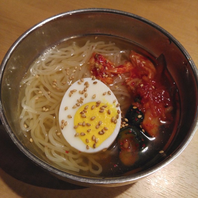 ひとくち冷麺(焼肉きんぐ 水沢店)